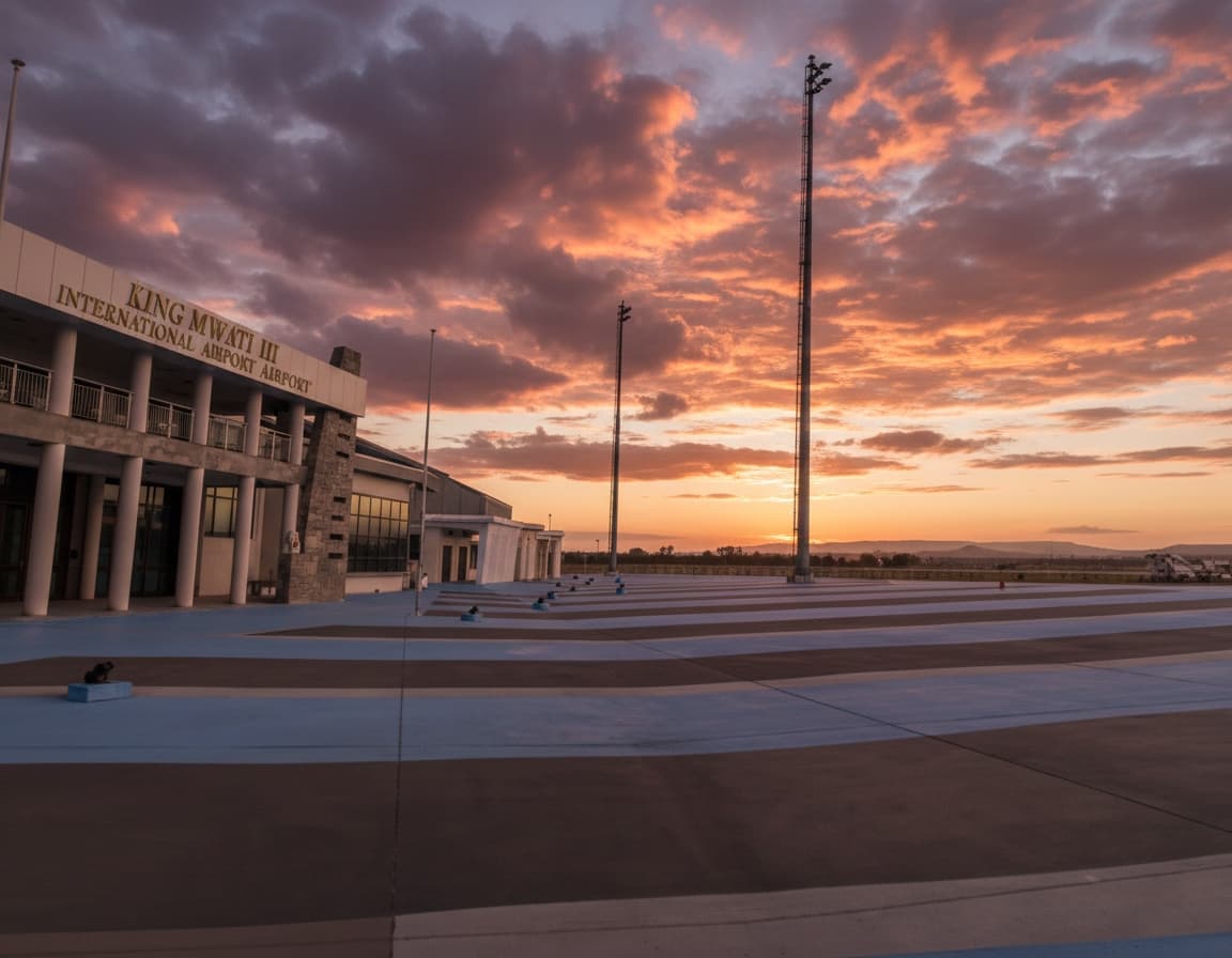 King Mswati III International Airport Apron